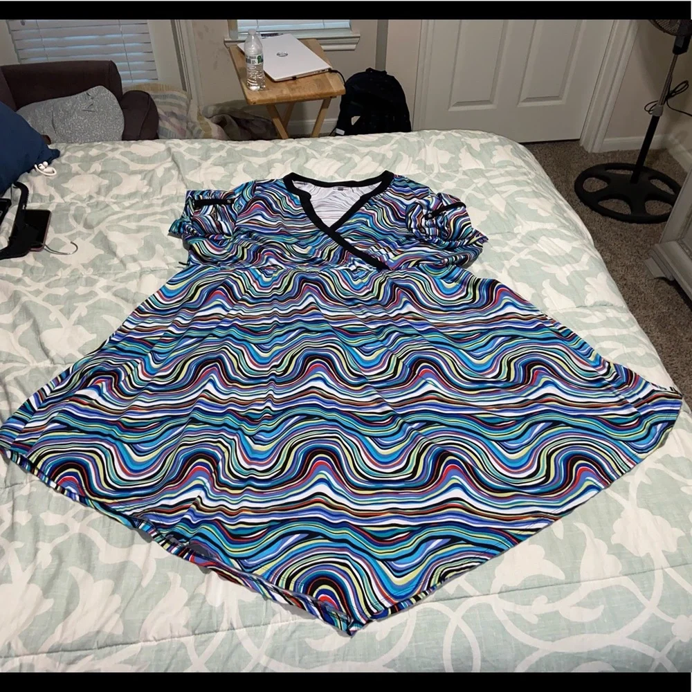 Avenue Asymmetrical Dress - Picture 8 of 10